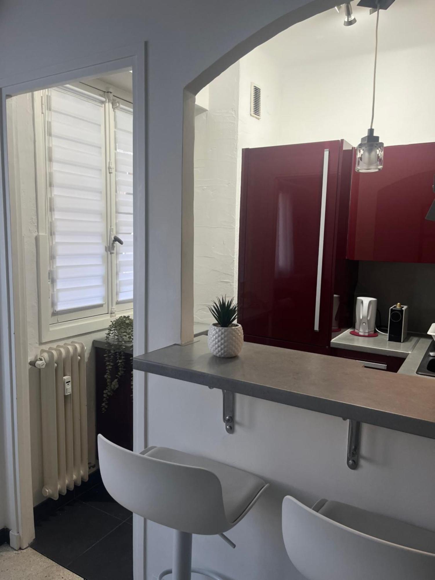 Nice Sejour Detente Studio Lumineux Balcon Cuisine Equipee Wifi Luaran gambar